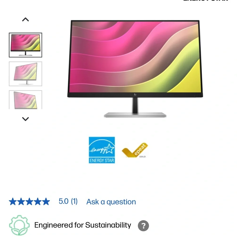 HP E24t G5 FHD Touch Monitor